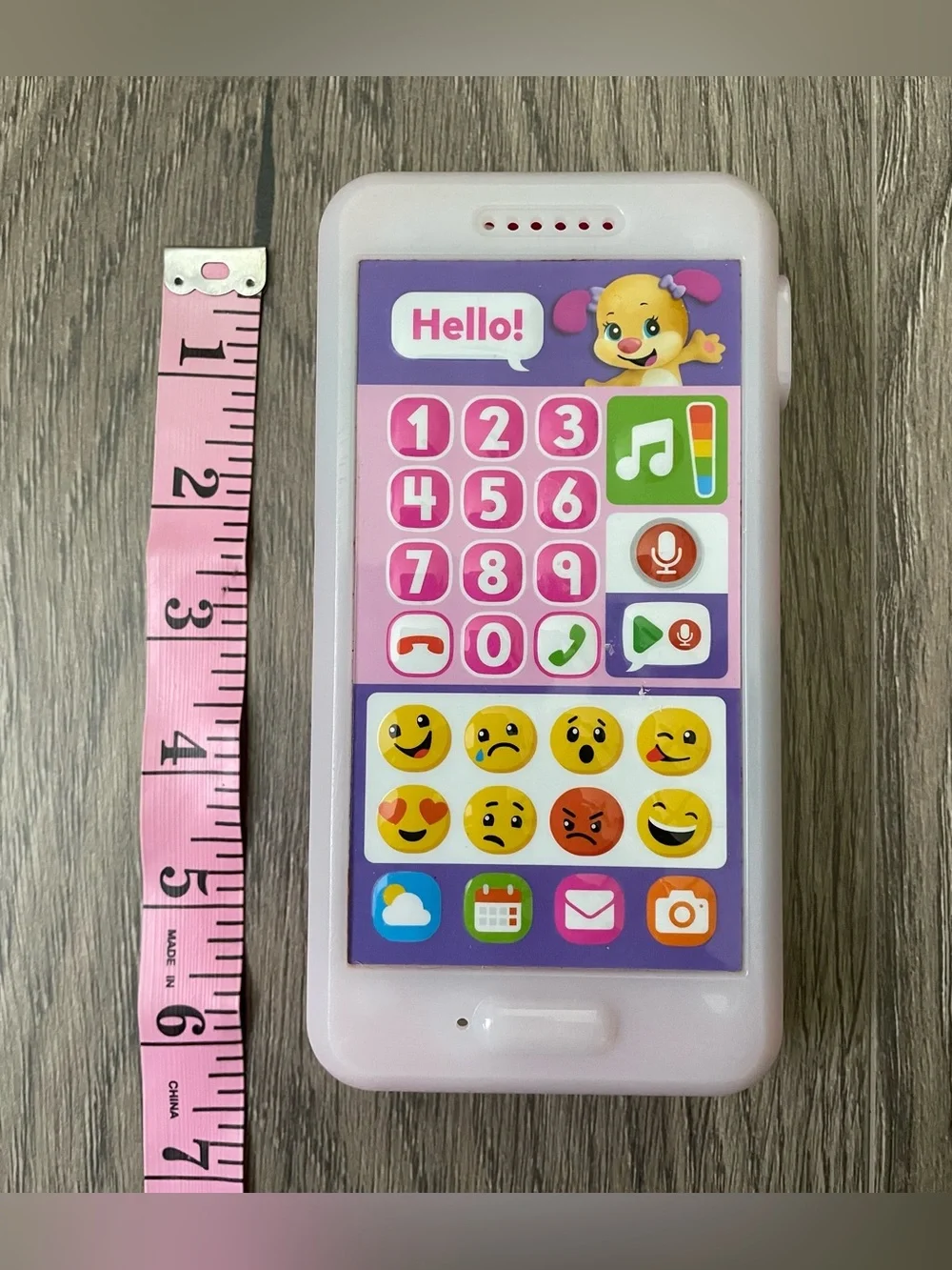 Fisher Price Laugh & Learn Record Leave A Message Smartphone Toddler Toy Working